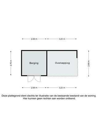 Plattegrond - Bouwerweg 12, 6369 GB Simpelveld - Bouwerweg 12 Simpelveld - Berging 2D.jpg